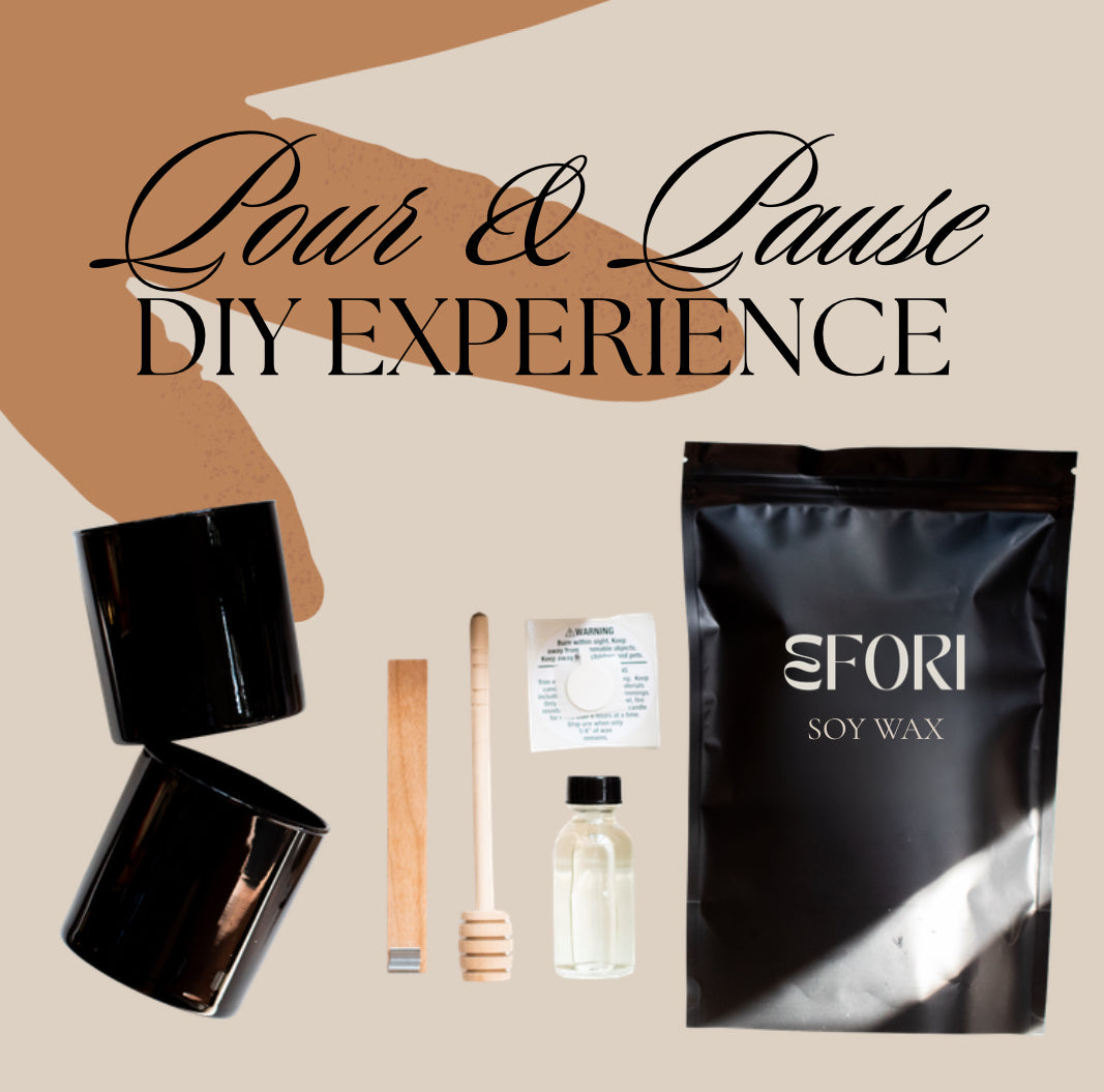 POUR & PAUSE | AT HOME CANDLE MAKING EXPERIENCE