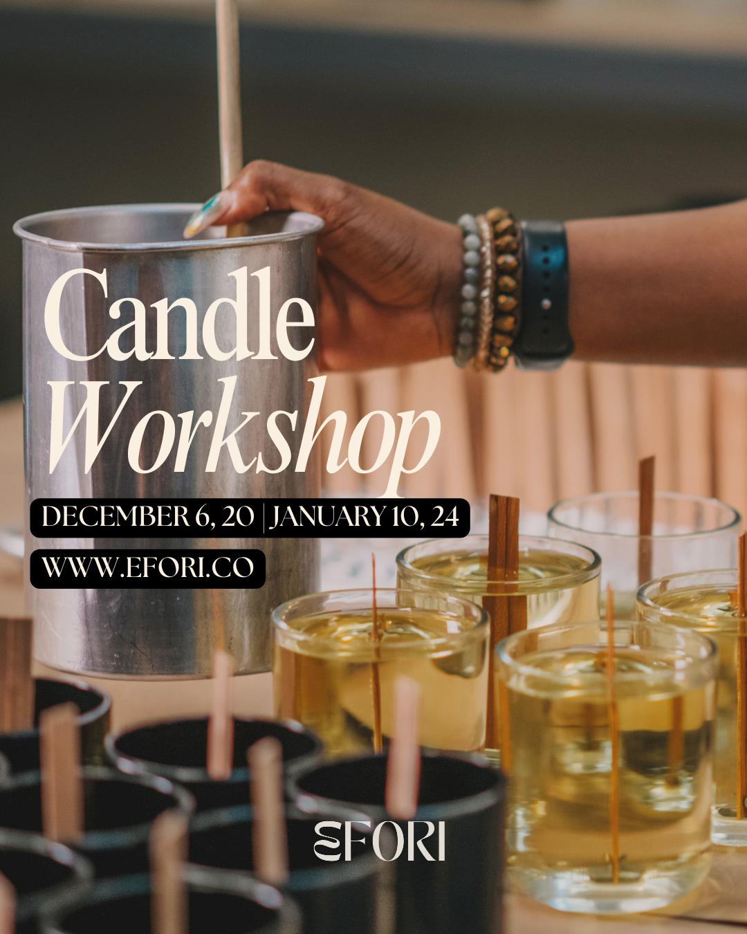 CREATE YOUR OWN CANDLE | DIY WORKSHOP