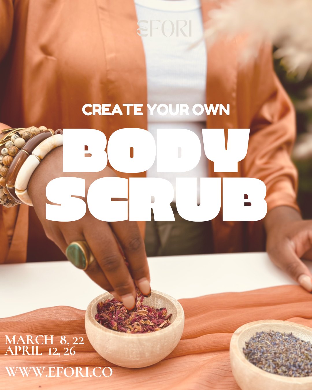 CREATE YOUR OWN BODY SCRUB | DIY EXPERIENCE