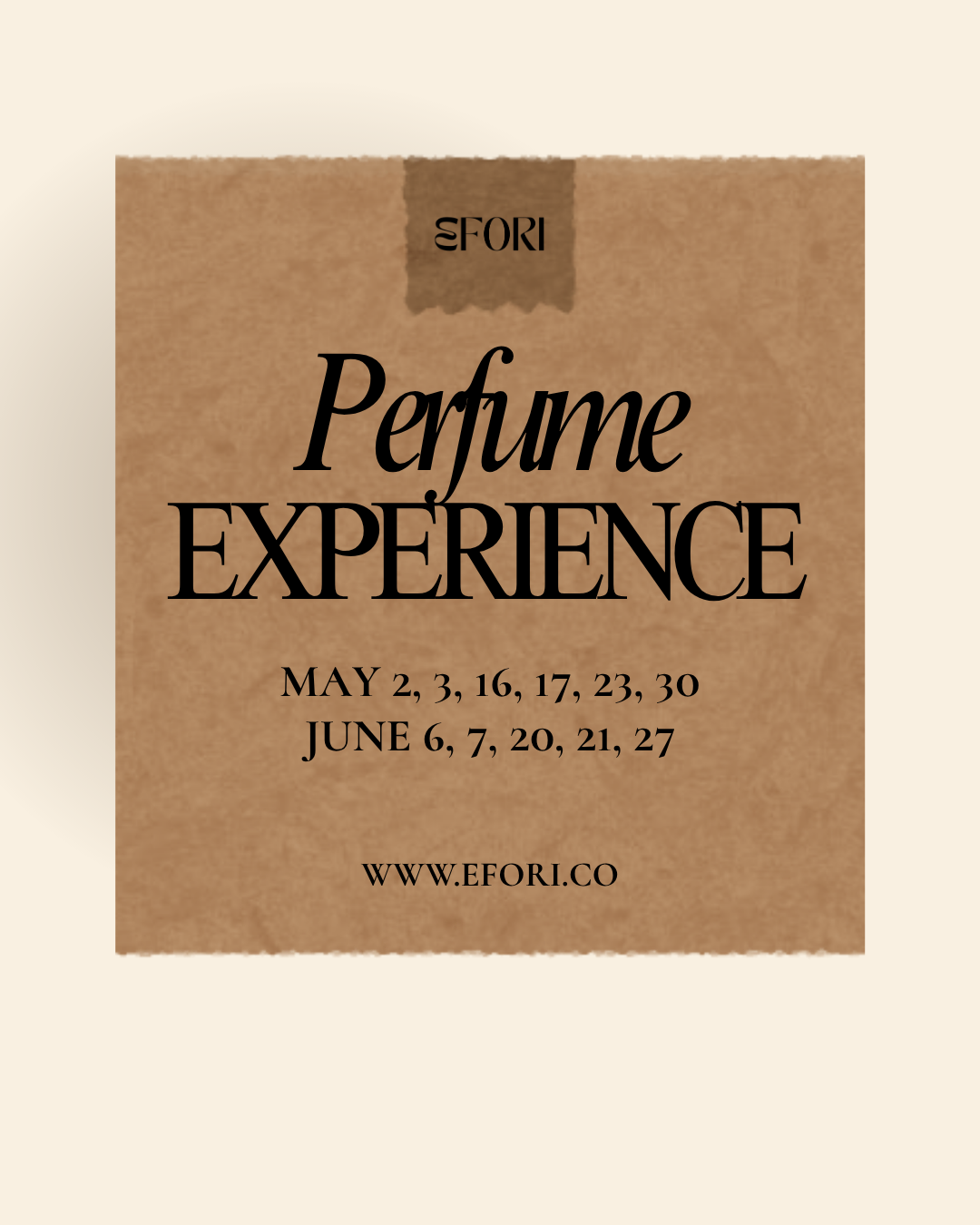 SIGNATURE PERFUME EXPERIENCE | PERFUME BAR