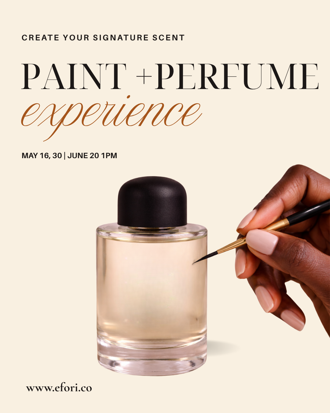 PAINT + PERFUME | CREATIVE SELF CARE EXPERIENCE